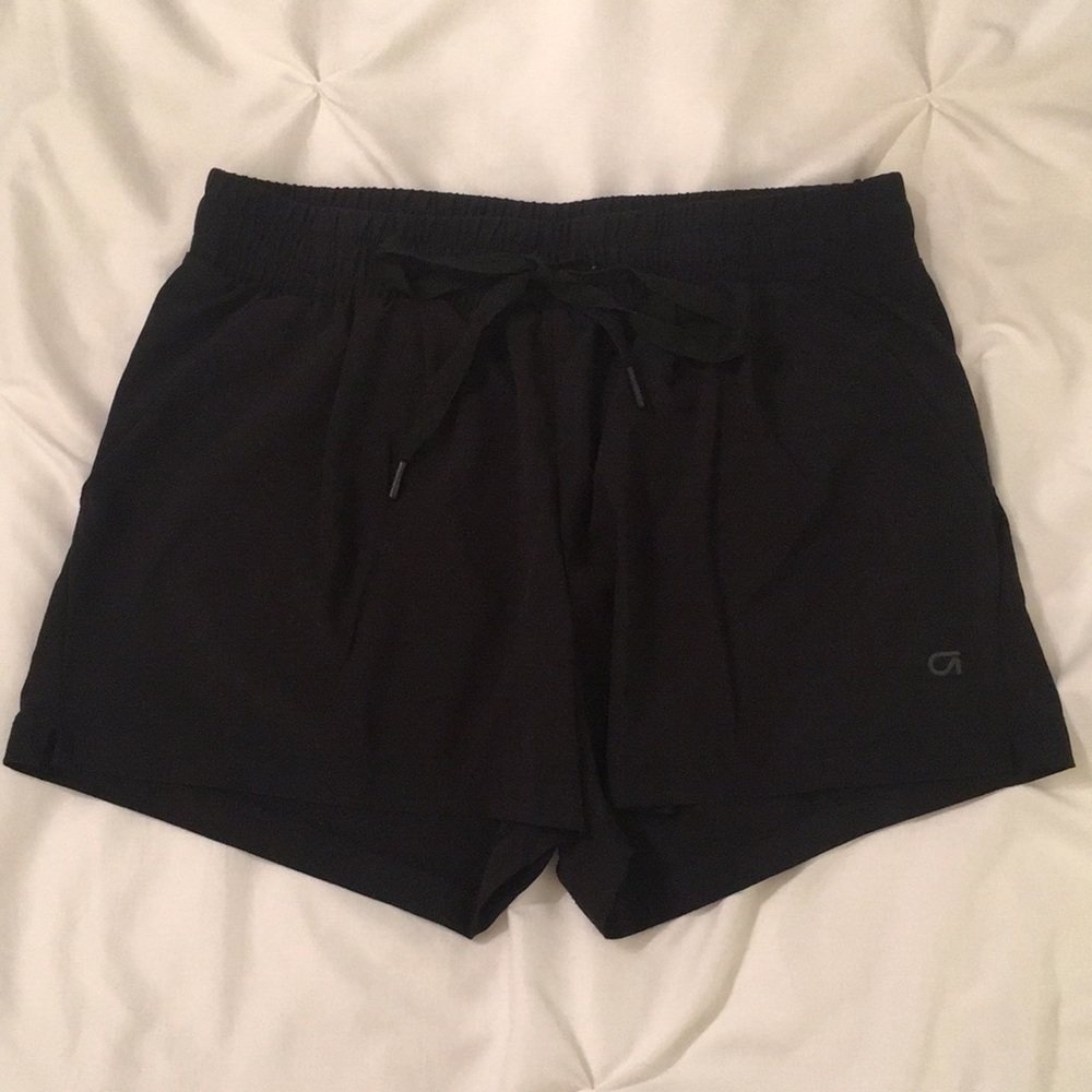 2 Black GapFit Gym Shorts